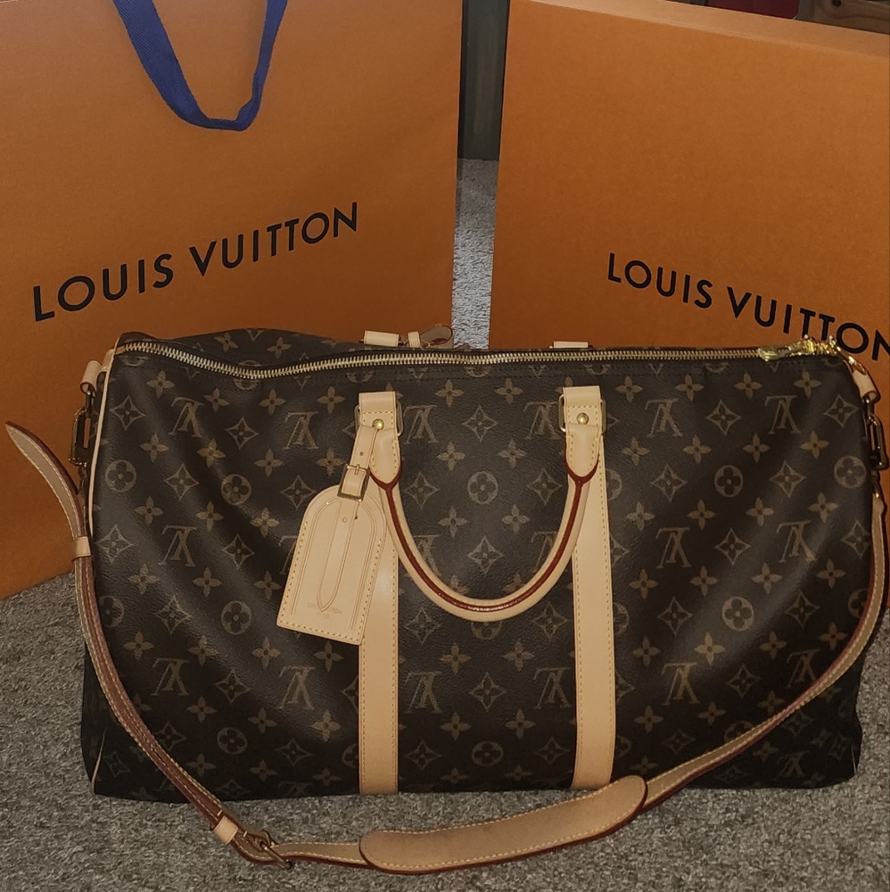 Louis Vuitton Keepall 50 used twice, almost new